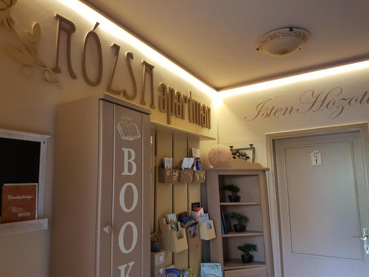 Rozsa Apartman Alsóörs Eksteriør bilde